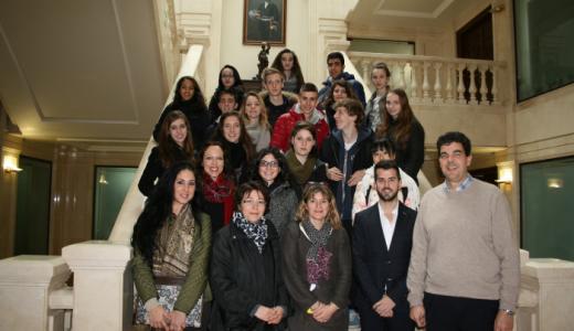 Alumnos de Saint Ettiene .Foto:I.A.