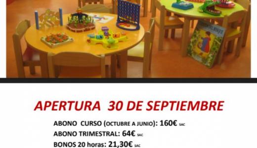 Apertura ludoteca