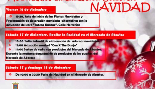 Cartel actividades Navidad