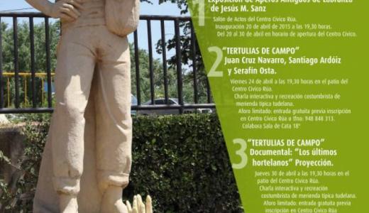 Cartel Centros Cívicos programa de las Jornadas de Verduras 2015