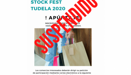 Cartel suspensión