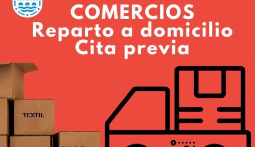 Comercios con reparto a domicilio - Covid-19