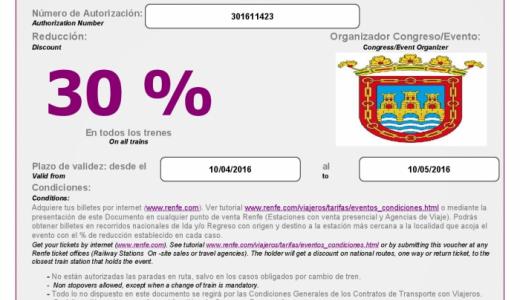 Descuento RENFE