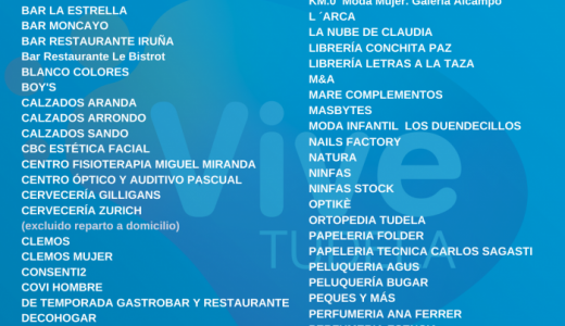 Establecimientos adheridos