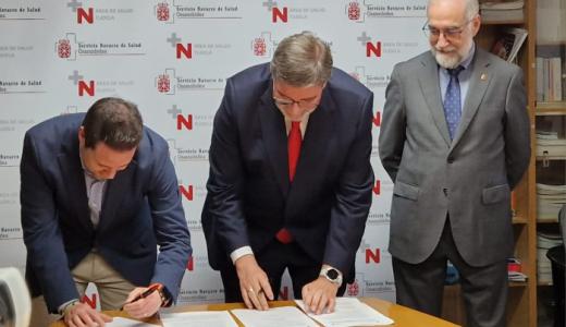 Firma convenio Gayarre