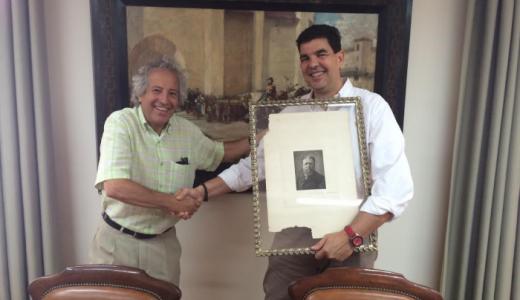 José Manuel Escombrillas y Luis Casado