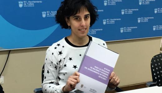 Marisa Marqués en la presentación del III Plan de Igualdad