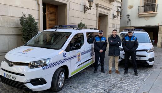 Nuevos vehículos policía