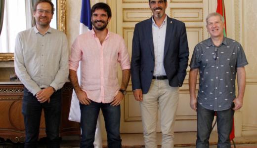 Pablo Berastegui, Eneko Larrarte, Eneko Goia y Javier Gómez