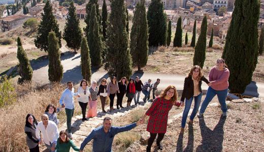 Participantes en la primera edición del programa Lanzadera de Empleo.