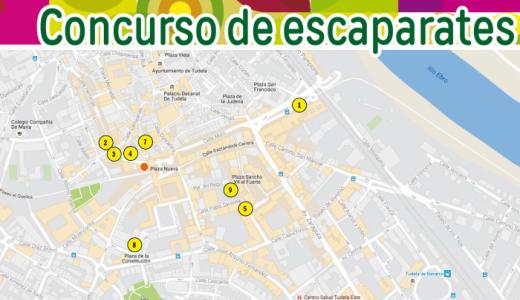 Plano comercios escaparates de la verdura