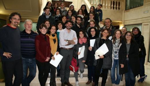 Recepción a la Escuela Municipal de Música "Nou Barris" de Barcelona 1