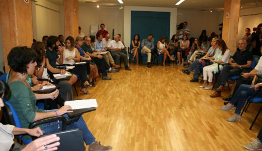 Reunión refugiados