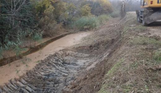 Situación de la acequia del Molinar antes de la limpieza 1