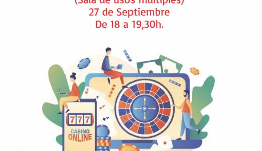 Taller para población en general sobre juegos de azar, riesgos y prevención 27 sept. 2023