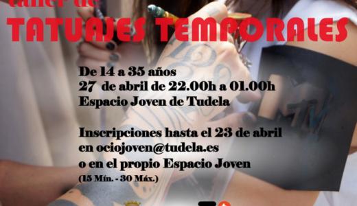 Taller tatuajes temporales 2019
