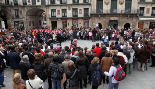 Villancicos en la calle
