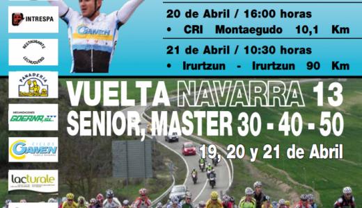 Vuelta ciclista master a Navarra 2013