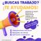 Cartel asesoramiento empleo juvenil