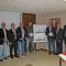 De izda. a dch: F.Ferrer (Ríos Renovables),J. Álava (Concejal de Deportes), J.Zudaire (Pte. Comité de entrenadores),I.Ramírez (Secretario Comité, Iñigo Valencia(C.D. Tudelano),J.L. Dìez (Presidente FNF); C.Martón (Director Técnico FNF) y Pablo Casado (Vic