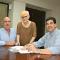 Ignacio Ollón, Beatriz Pérez y Luis Casado