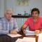 Luis Durán (presidente de la Asociación Amigos de la Catedral) y el alcalde Eneko Larrarte